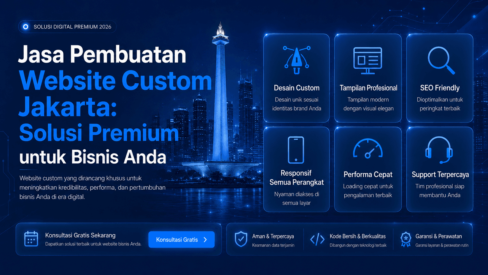 Jasa Pembuatan Website Custom Jakarta: Solusi Premium untuk Bisnis Anda